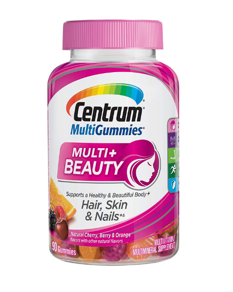 CENTRUM - CENTRUM MULTIGUMMIES–MULTY BEAUTY Hair, skin & nails 90 Gomas
