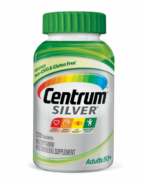 CENTRUM - CENTRUM SILVER ADULTS– 220 Tablets